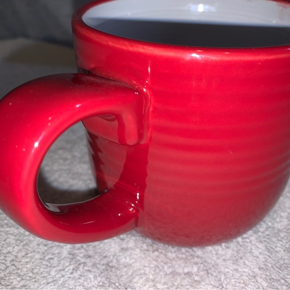 coffee/tea mug 8oz cup - Mr. French bulldog -red, blue polkadot bow tie- fun mug - Picture 13 of 15